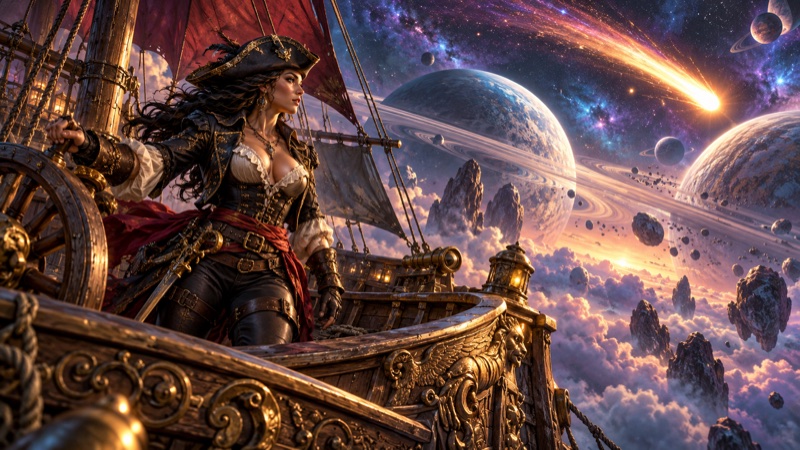 The Starwake Captain key art