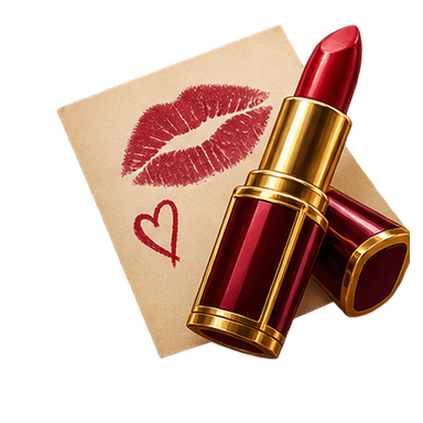 Lipstick note