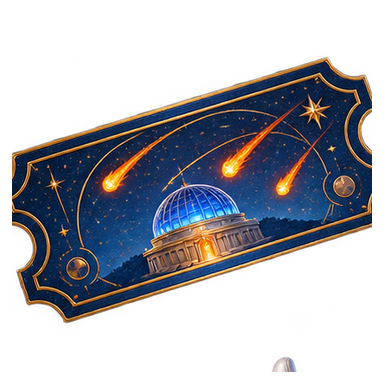 planetarium ticket without text
